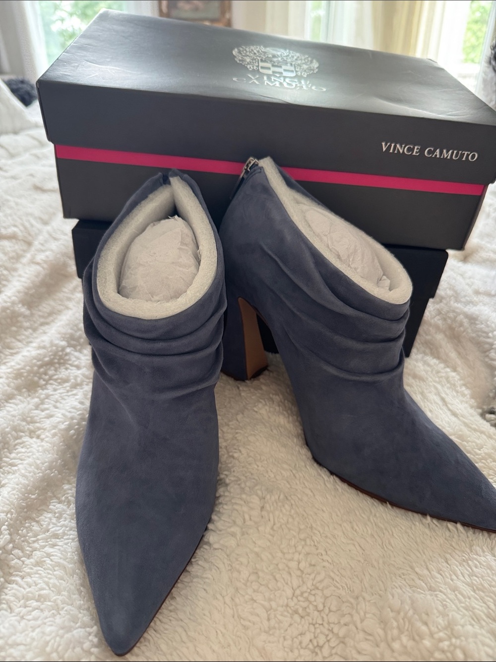 Vince Camuto Blue booties